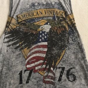 American flag project social t tank